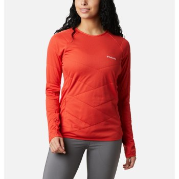 Columbia Parkdale Point Insulated Crew, Sudaderas Naranjas Para Mujer | 615379-IUR